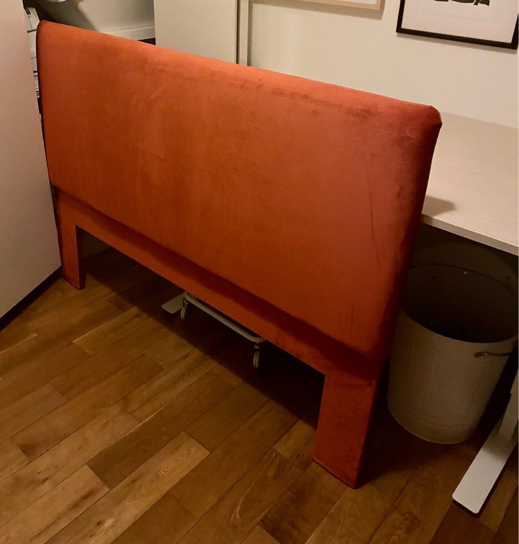 IKEA Brimnes queen bed frame and headboard, Furniture & Home Living