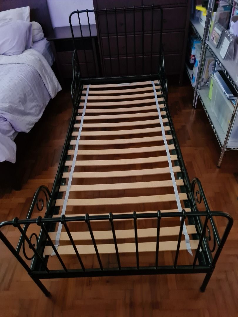Ikea Children's Extendable Bed, Furniture & Home Living, Furniture, Bed
