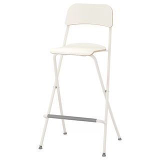 IKEA FRANKLIN

bar stool with backrest, foldable, seat height 63cm