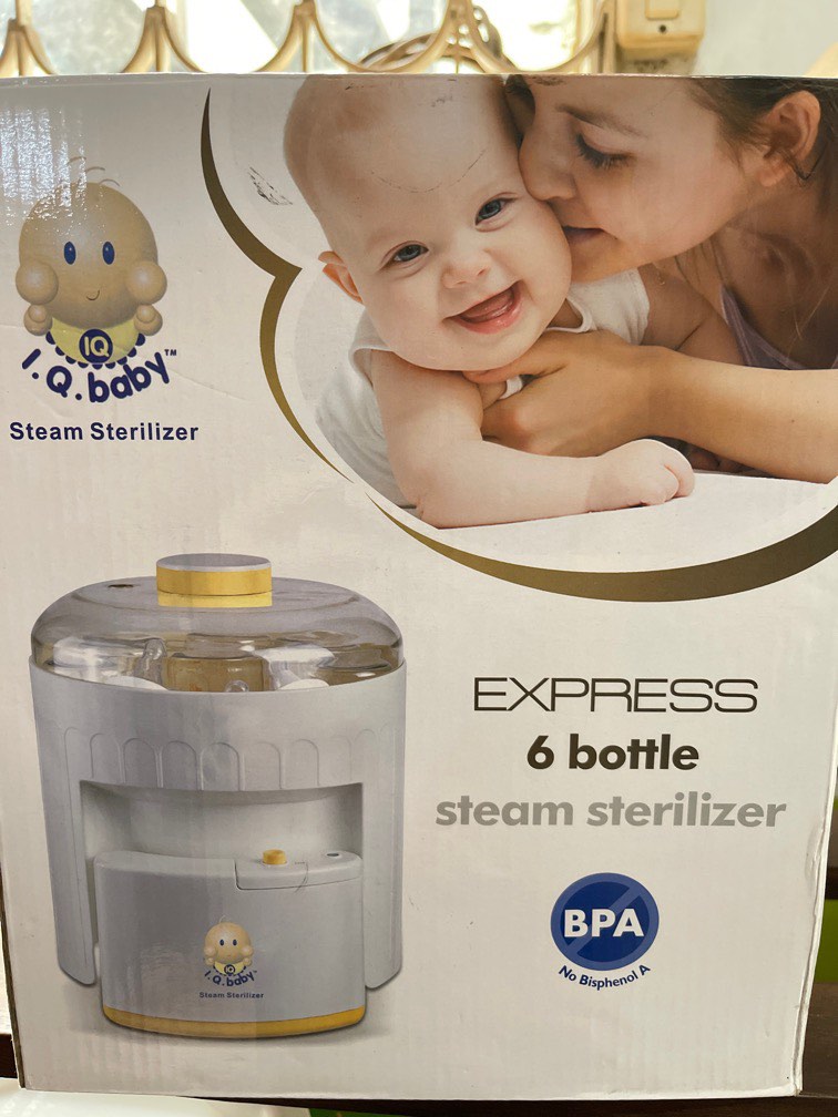 IQ baby Steam Sterilizer, Babies & Kids, Nursing & Feeding on Carousell