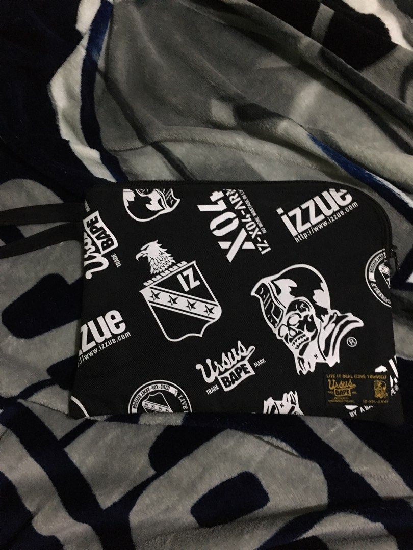 Izzue x Ursus Bape Clutch Bag Men s Fashion Bags Belt bags Clutches and Pouches on Carousell