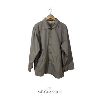 Jac Tissot Vintage Trench Coat (Dark Gray / Khaki) - 30 L 23 W