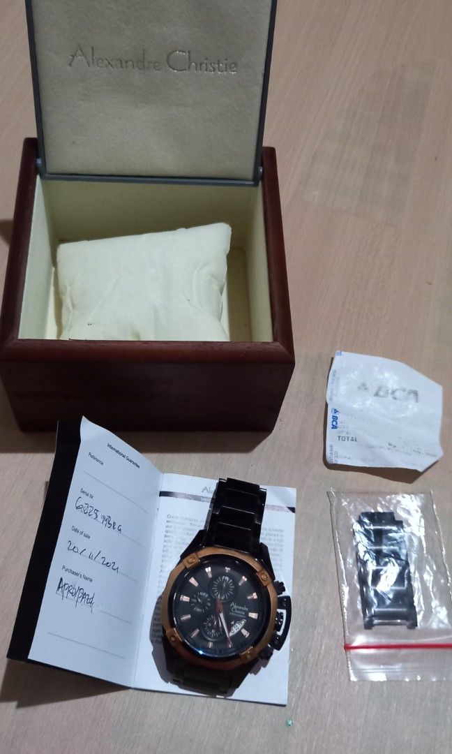 Alexandre christie shop chronograph caliber 92