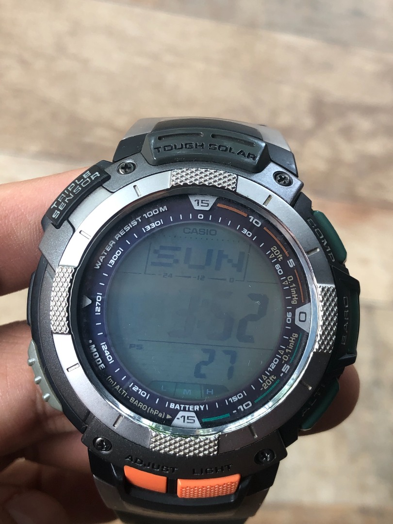 Jam Tangan Casio Protrek minus lcd