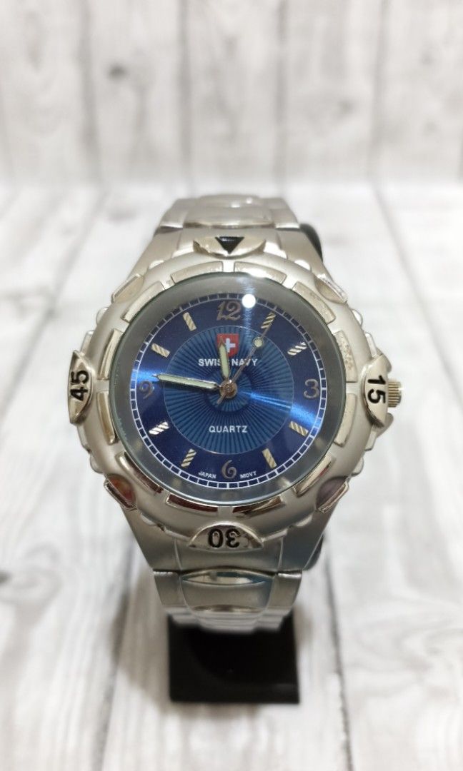 Swiss navy cheap watch japan movt