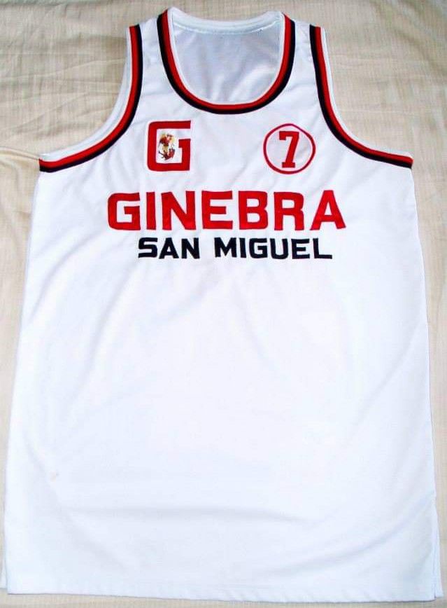 Jaworski Ginebra 1986 jersey Men s Fashion Activewear on Carousell