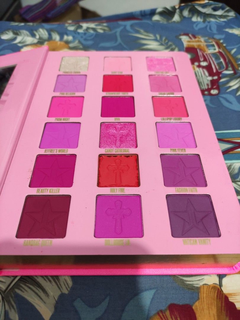 Jeffree Star Cosmetics Pink Religion Palette, Beauty & Personal Care
