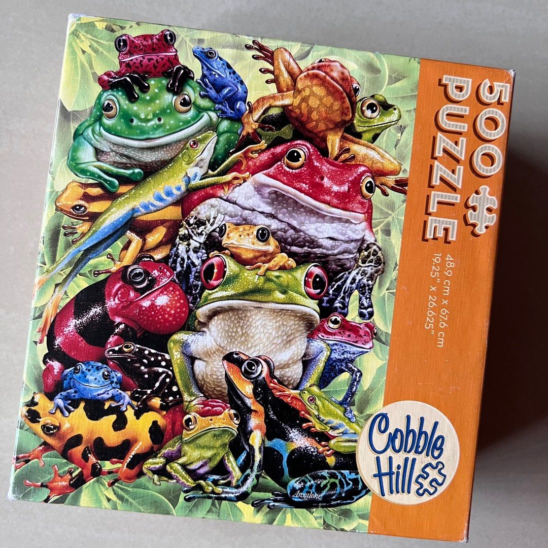 Jigsaw puzzle Cobble Hill 500 piece, Hobbies & Toys, Toys & Games on