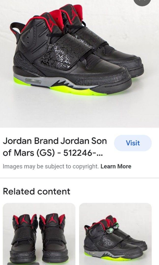 son of mars jordans price