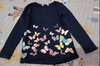 Kaos lengan panjang hnm