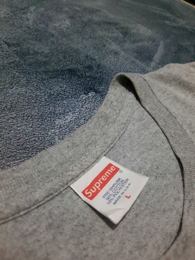 KAOS TSHIRT SUPREME BURNING MAN MONK ETERNAL Fesyen Pria Pakaian
