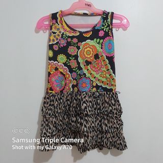 Kids Floral Fashion Dress