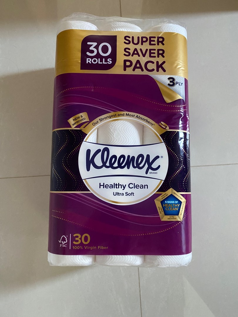 Kleenex Toilet Paper, Beauty & Personal Care, Sanitary Hygiene on Carousell