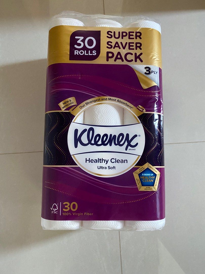 Kleenex Toilet Paper, Beauty & Personal Care, Sanitary Hygiene on Carousell