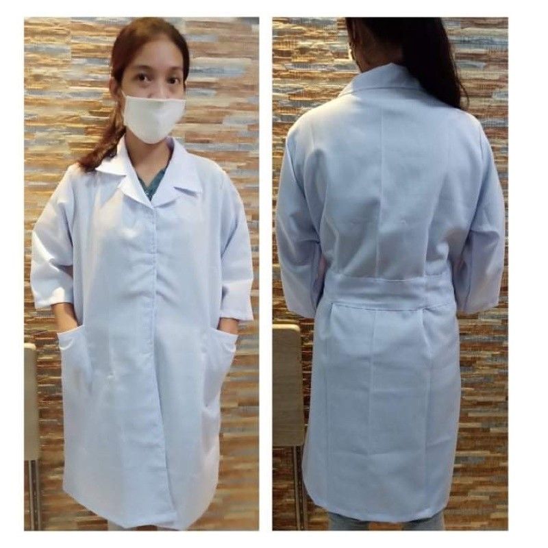 Laboratory Gown / Smock Gown, Women's Fashion, Coats, Jackets and