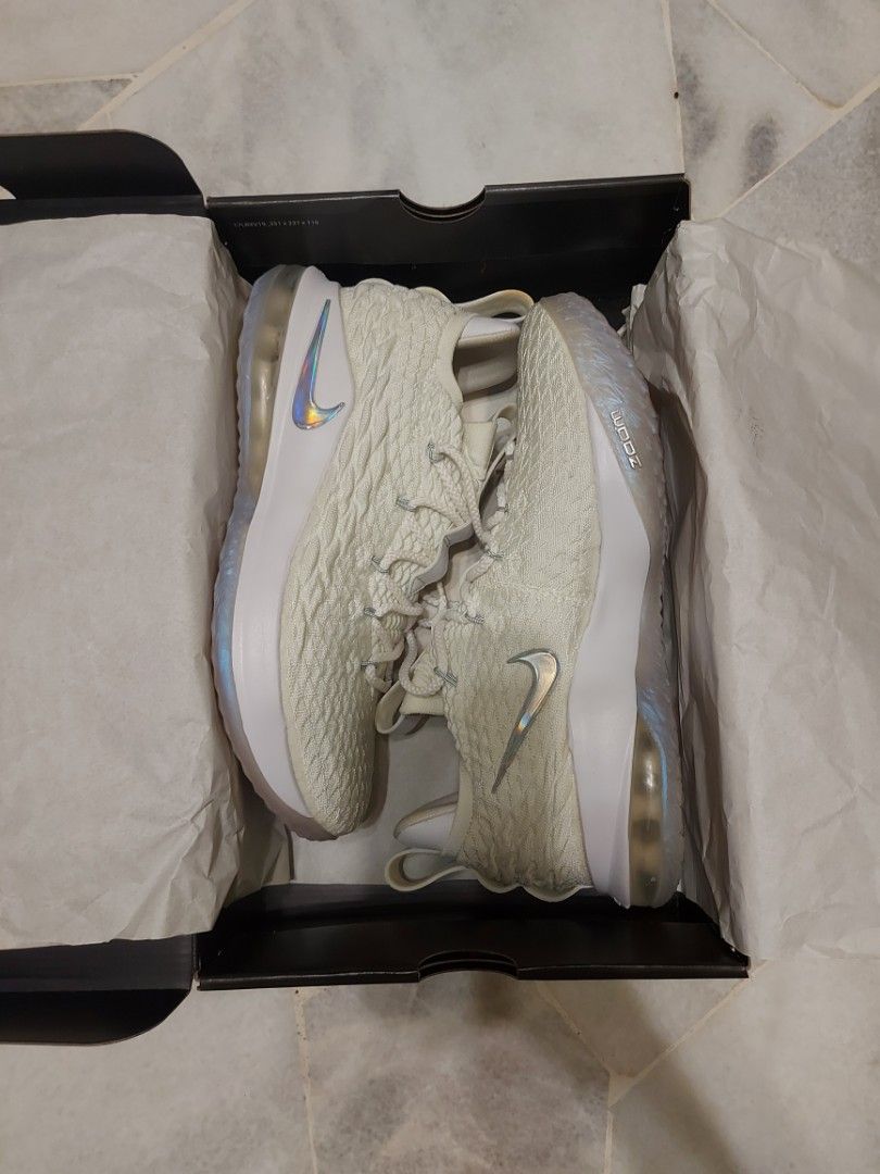 lebron 15 white high