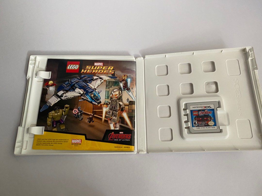 Lego Marvel's Avengers for Nintendo 3ds (Category: Nintendo) located in Quezon City. Submitted by franco_selling_the_bills (Listing ID 1212311607, Image 3). Description: The game is a fun lego beat em up where you recreate the events of Avengers 1 and Age of Ultron not much to say other than I barely played it.