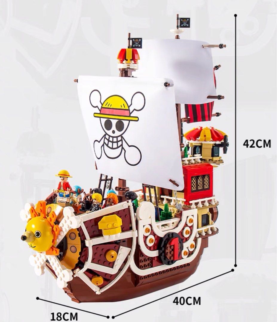 Lego one piece, Hobbies & Toys, Toys & Games on Carousell