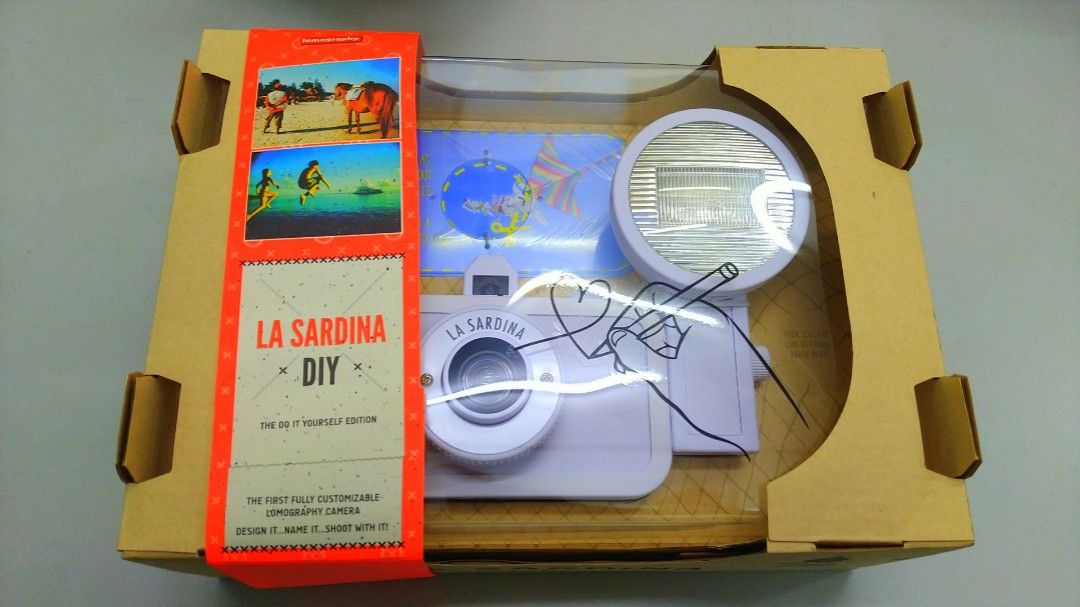 Lomography La Sardina and Flash DIY sp200diy Lomo 菲林相機連閃光燈