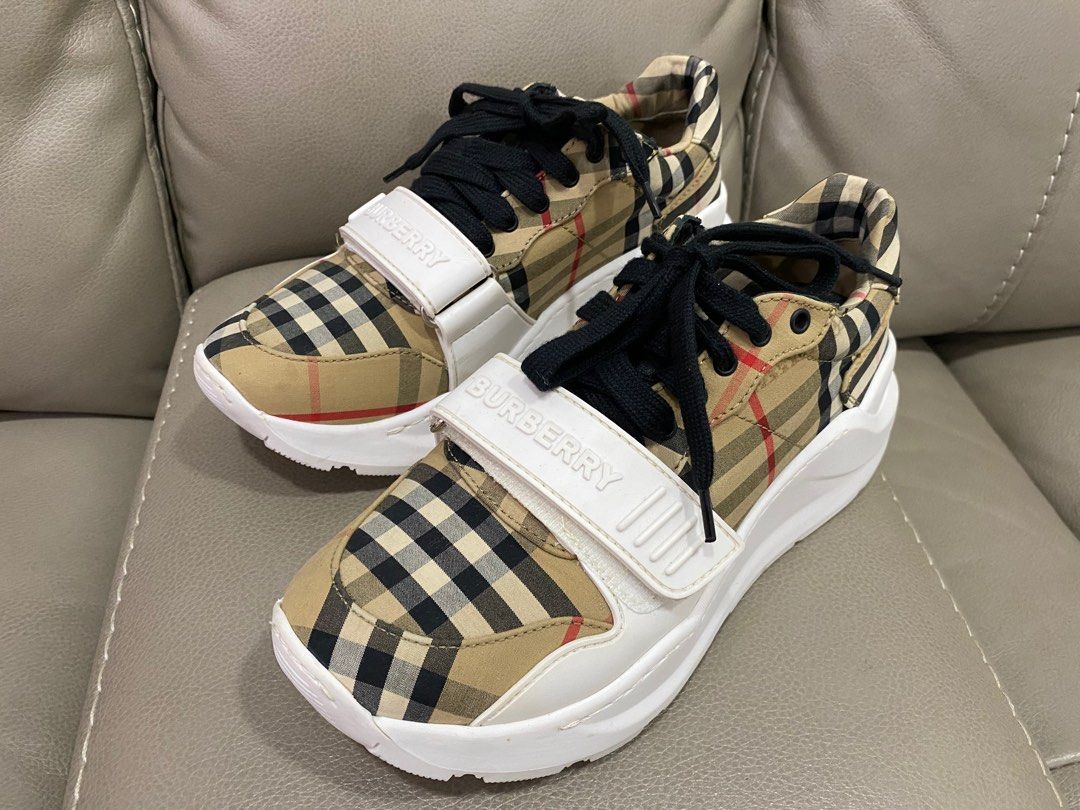 Louis Vuitton And Burberry Sneaker Package Sale, Men's Fashion, Footwear,  Sneakers on Carousell