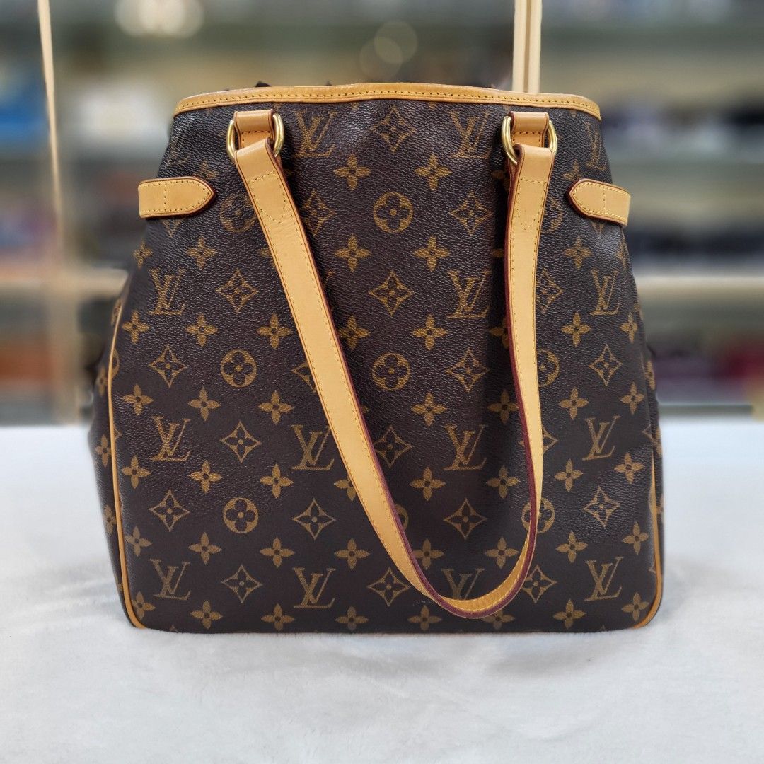 Pre-owned Louis Vuitton Vintage Vertical Tote Bag Monogram Canvas, Luxury,  Bags & Wallets on Carousell