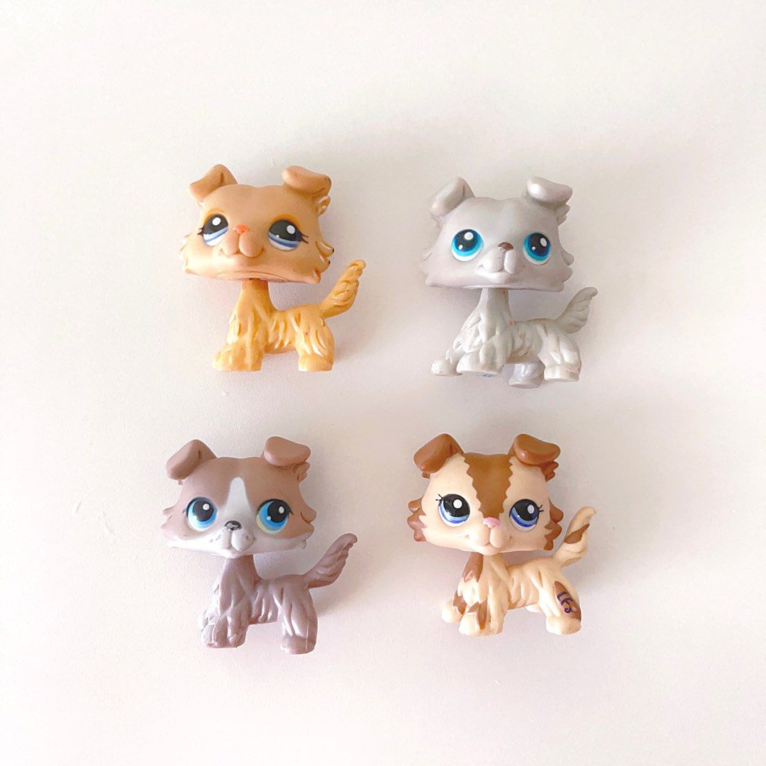 lps littlest pet shop collies, Hobbies & Toys, Toys & Games on Carousell