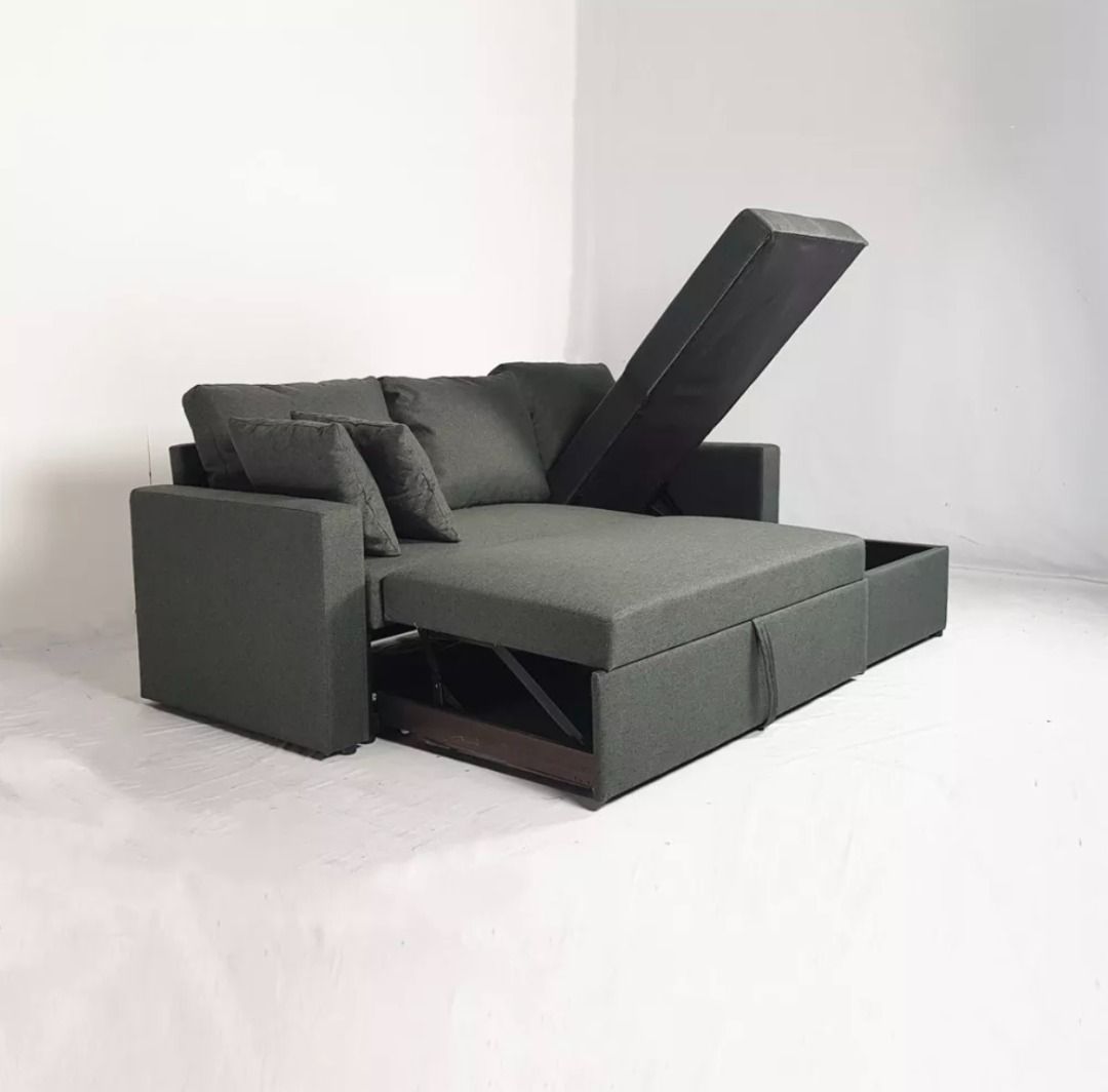 Lshape Sofa Bed (negotiable until let go), Furniture & Home Living