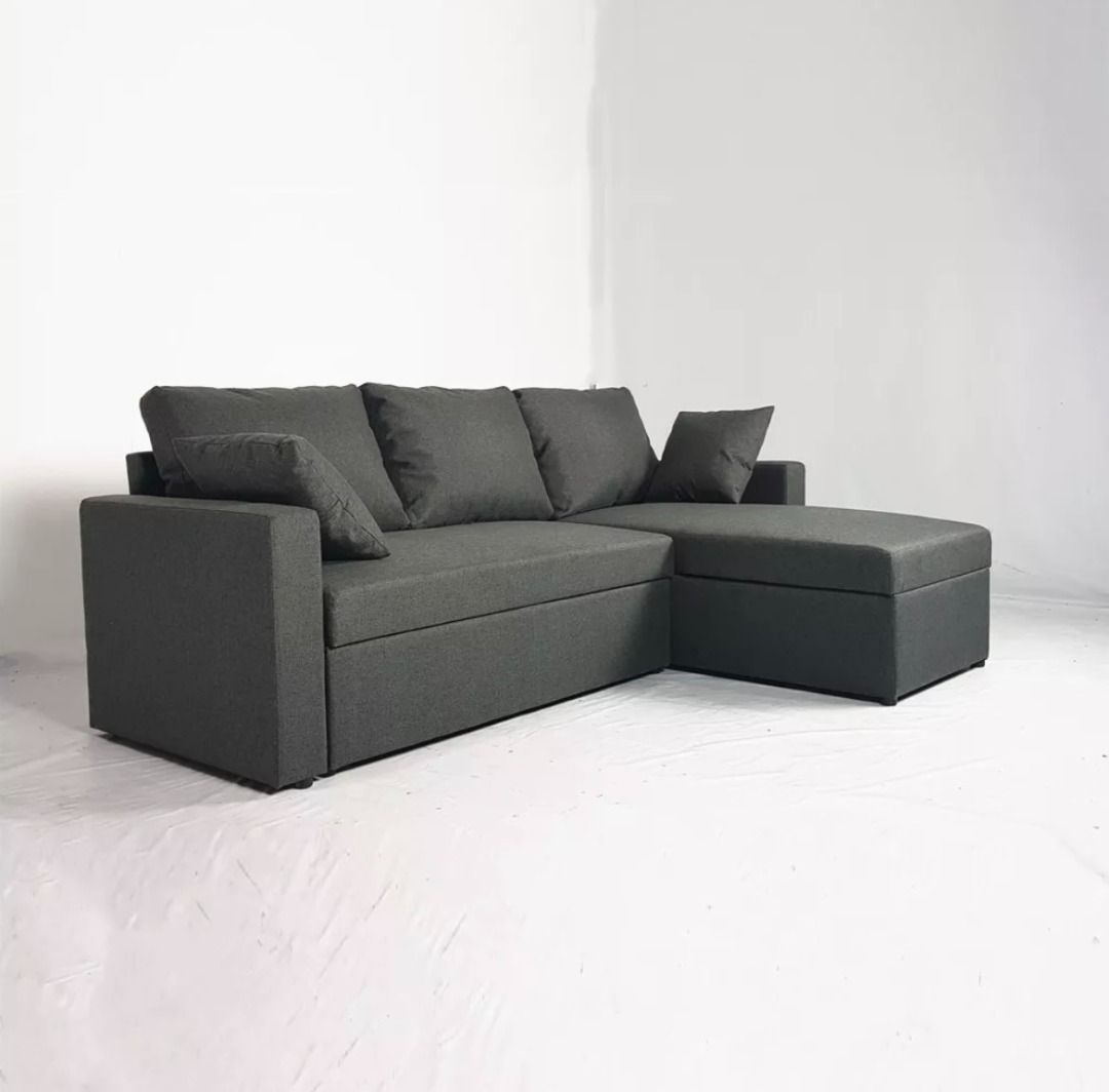 Lshape Sofa Bed (negotiable until let go), Furniture & Home Living