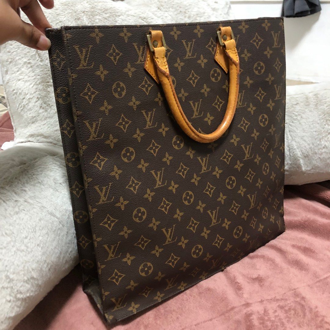 Louis Vuitton Damier Ebene Venice Sac Plat PM Tote