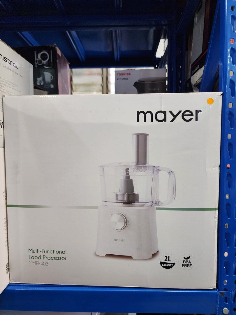 MAYER MultiFunctional Food Processor 2L MMFP402 Display set 95, TV