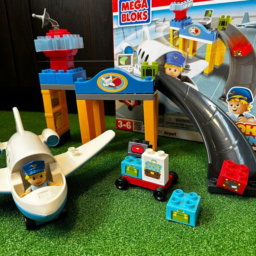 Mega Bloks Airport Hobbies Toys Toys Games on Carousell