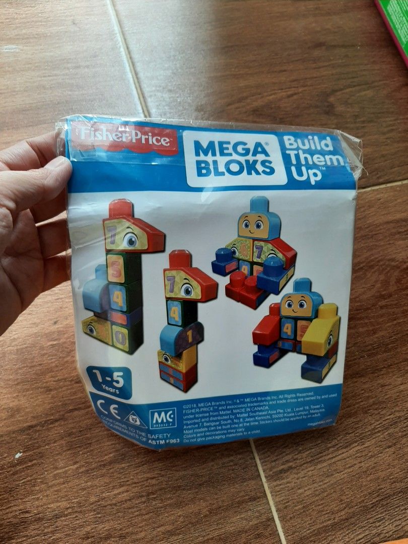 Mega bloks build them up