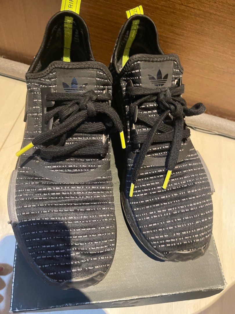 Mens black shop running trainers