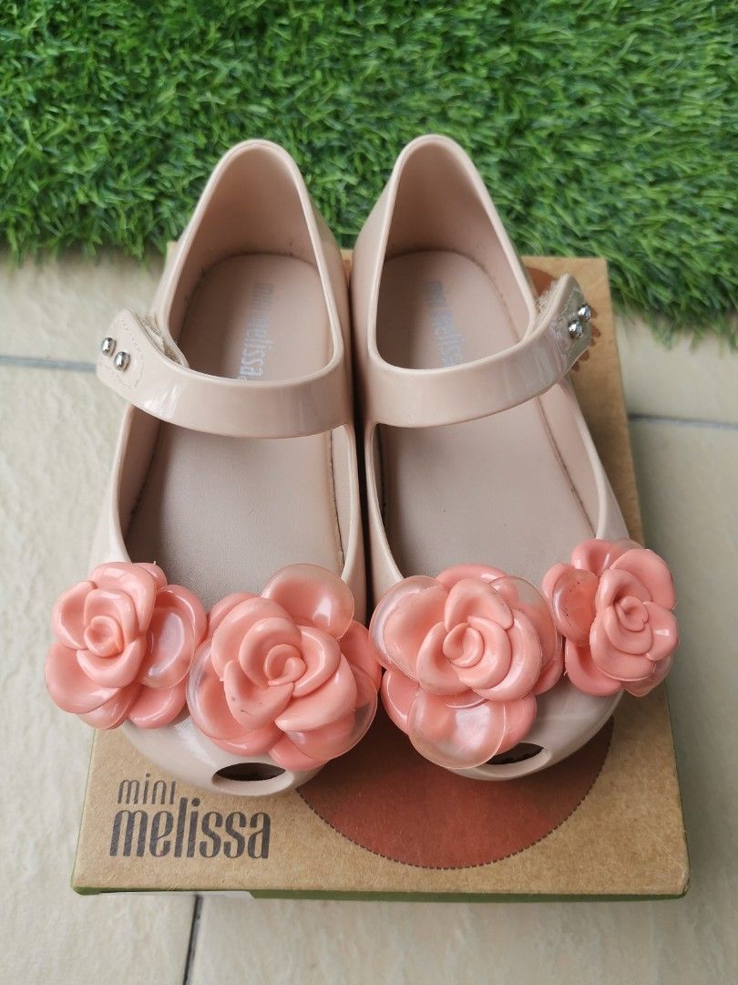 Mini melissa clearance flower shoes