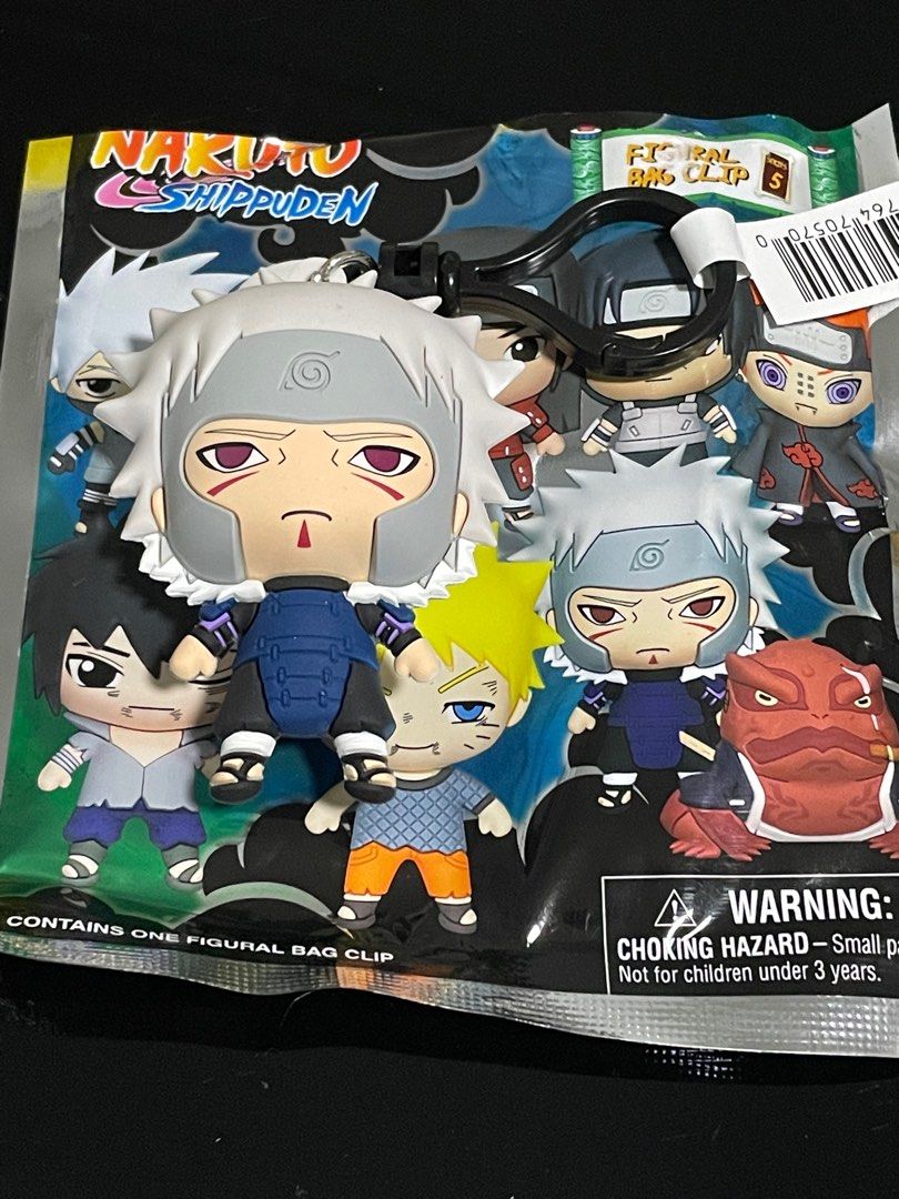 NARUTO Figural Bag Clip Tobirama, Hobbies & Toys, Memorabilia