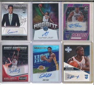 NBA Basketball Cards Assorted Auto PART 1 (PLEASE READ)