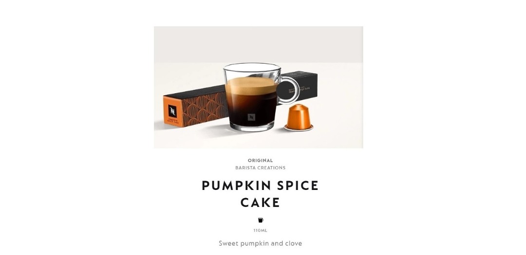 Nespresso Capsule Pumpkin Spice, Food & Drinks, Beverages on Carousell