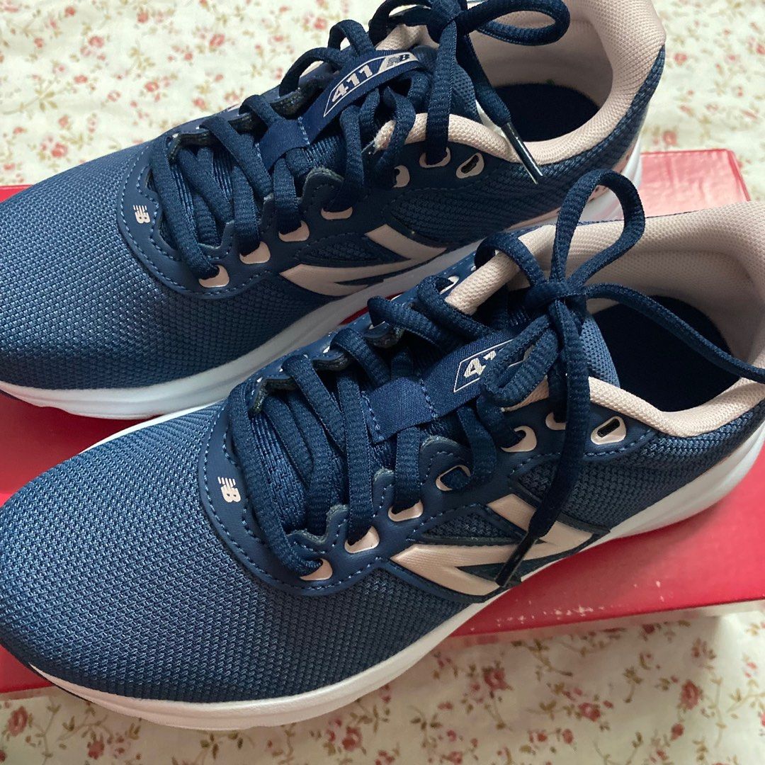 AUTHENTIC New Balance Women s 411v2 Performance Shoes Black Pink SIZE 37 NORMAL PRICE RM269