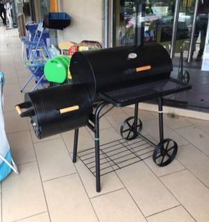 New BBQ Grill Portable Charcoal Grill Outdoor Smoker Barbecue Charcoal Grill Garden for Outdoor Camping, Picnics, Backyards,with 2 Wheels
Length 3.8ft x Width 1.4ft x Height 3.4ft