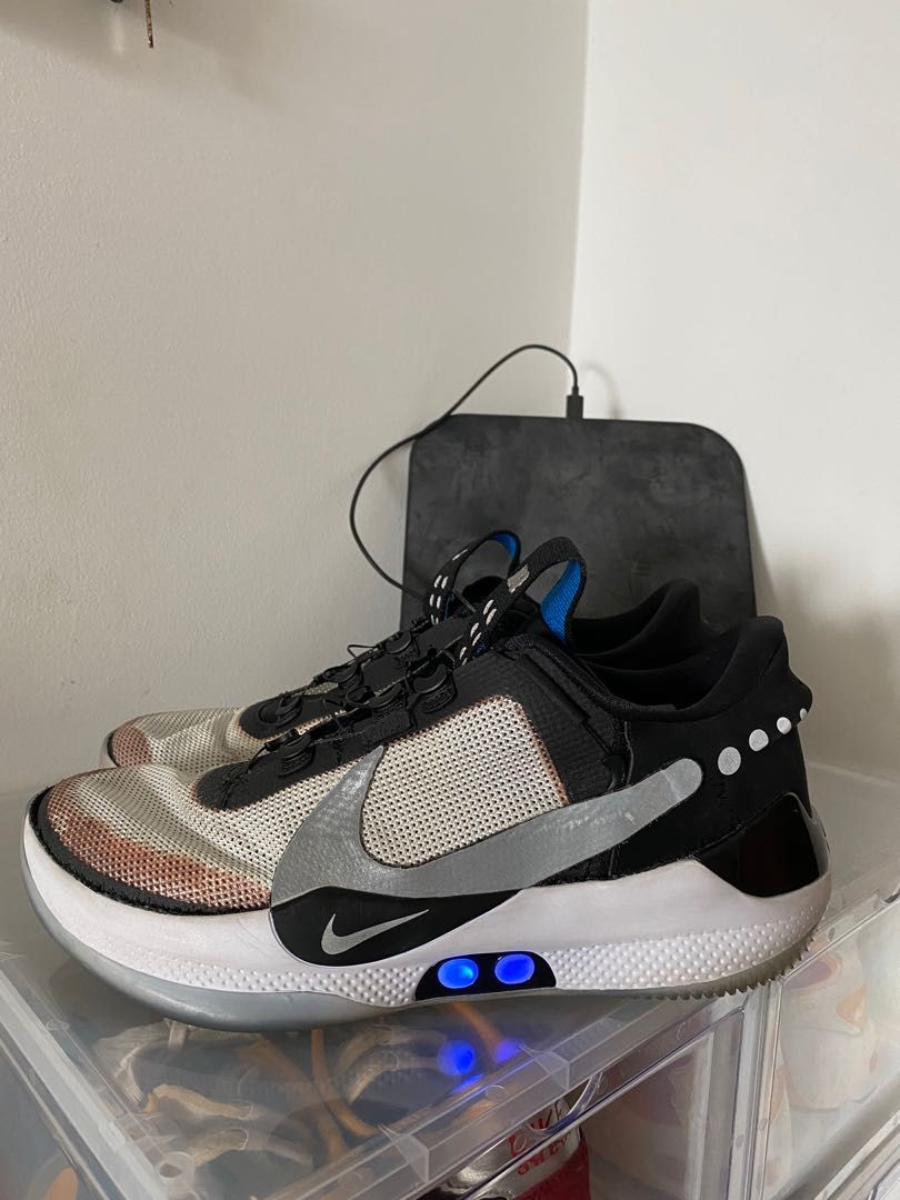NIKE ADAPT E.A.R.L 1.0 PLATINUM AUTO Men's Footwear, Sneakers on Carousell