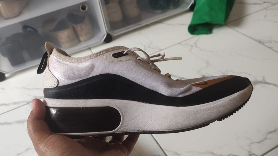 air max dia white black