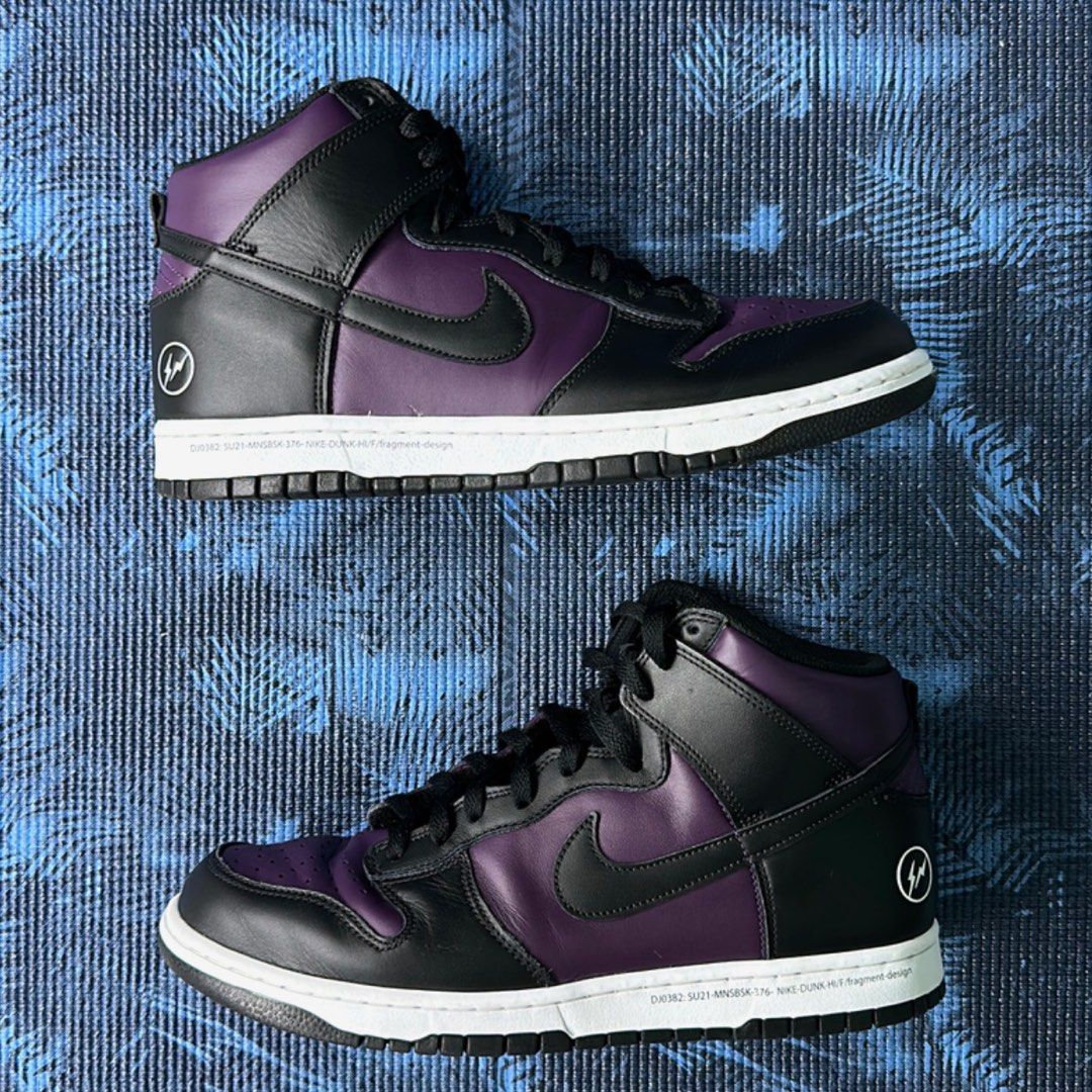 US 11 UK 10 Nike Fragment Design x Dunk High Beijing City Pack