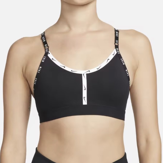 indy logo sports bra ladies