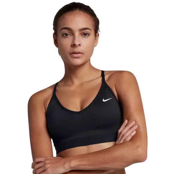 NWT Nike Indy Strappy Sports Bra Black Size XS - 52% Discount, Women's  Fashion, Activewear on Carousell