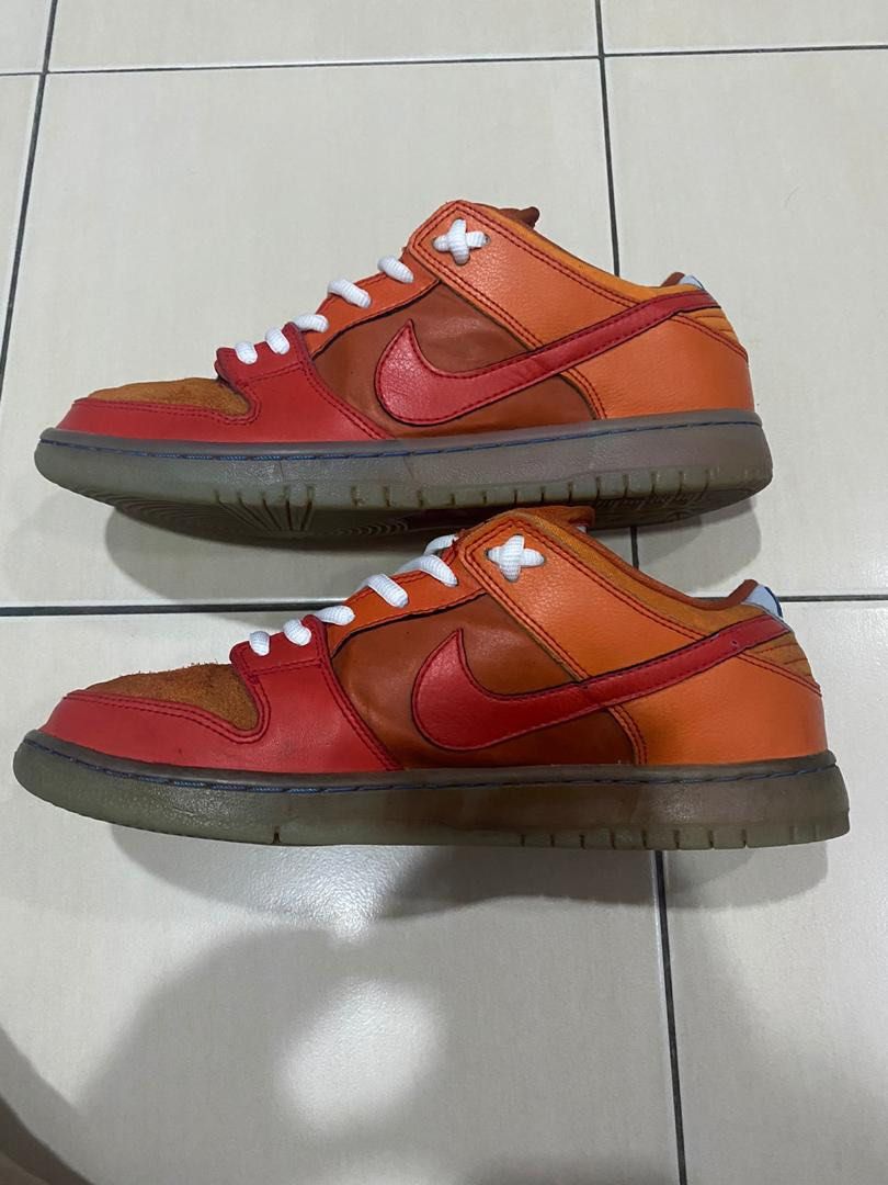 Nike dunk sb low gamma orange online
