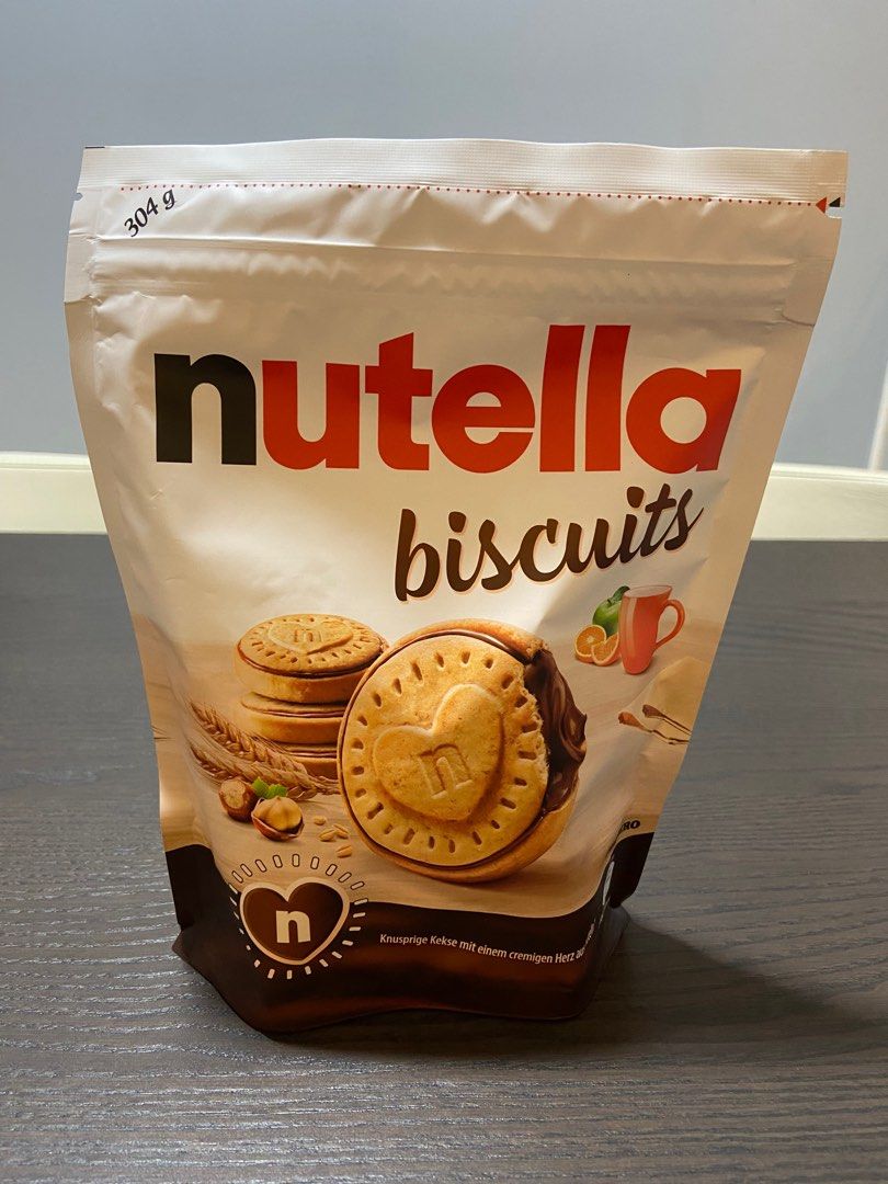Nutella Biscuits, Food & Drinks, Other Food & Drinks on Carousell