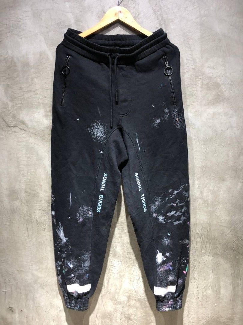 Off white top galaxy sweatpants