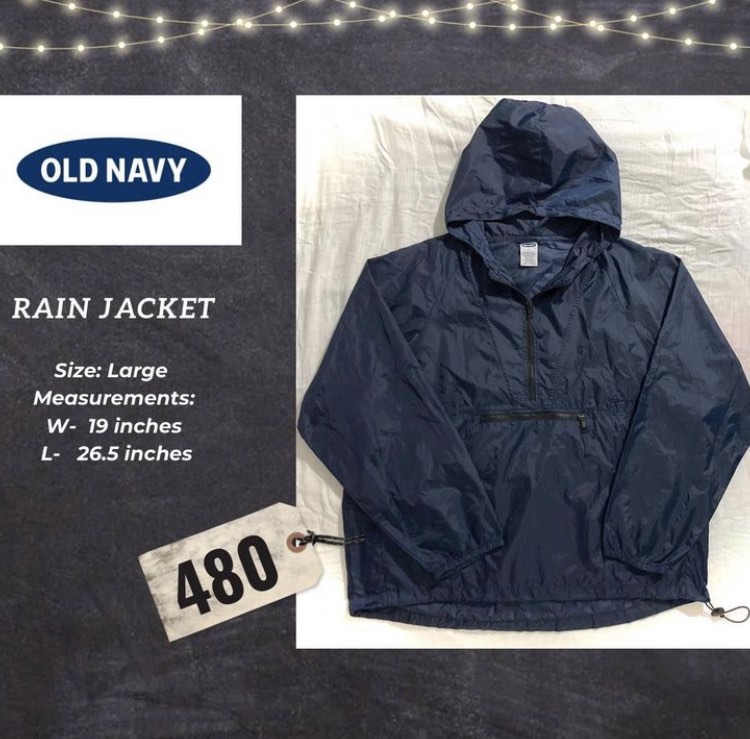 Old Navy Rain Jacket Men s Fashion Coats Jackets and Outerwear