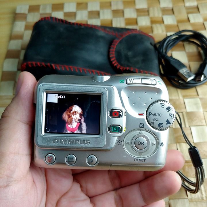 Olympus FE115 Vintage Digital Camera Digicam, Photography, Cameras on