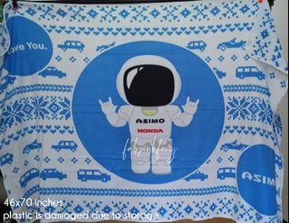 Original Asimo Honda Blanket Honda Merch Fleece Blanket Asimo Honda Robot Honda Car Guy Gift Valentine's I Love You Asimo